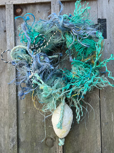 Lobster rope wreath-coast guard