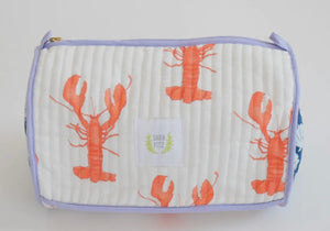 Lobster cosmetic bag