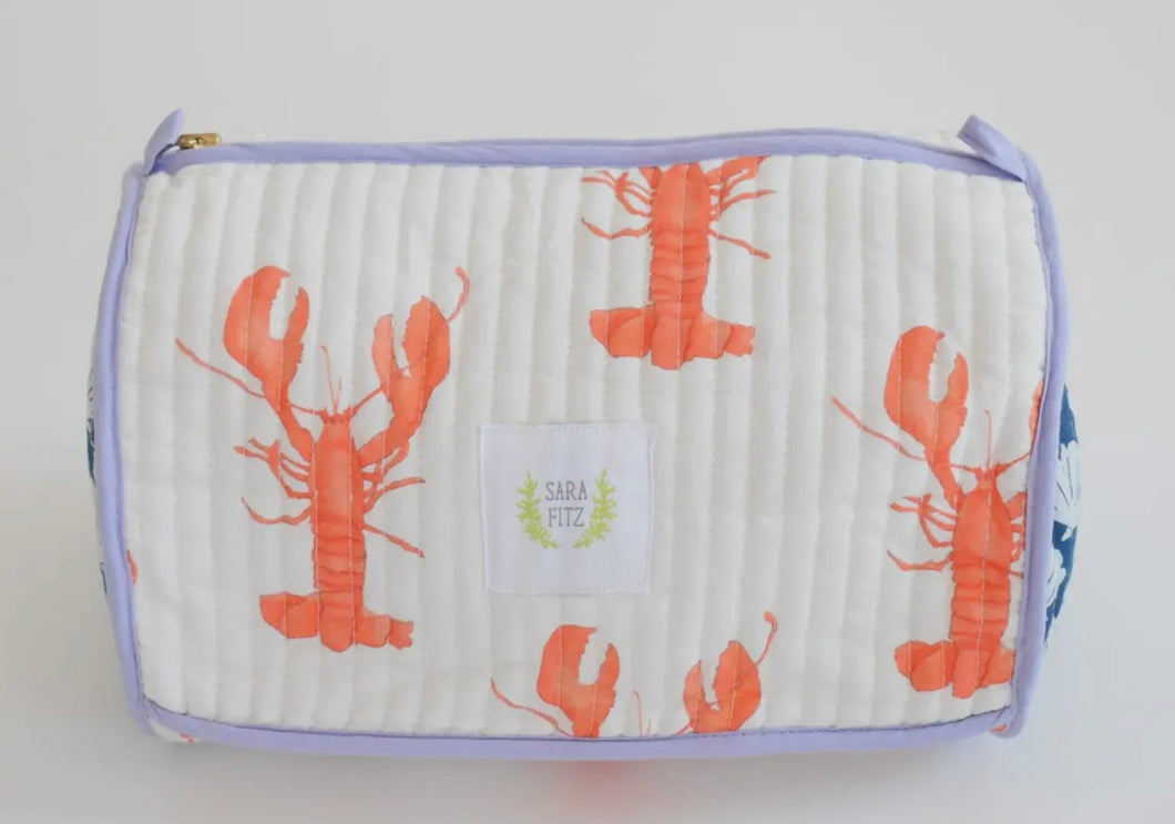 Lobster cosmetic bag