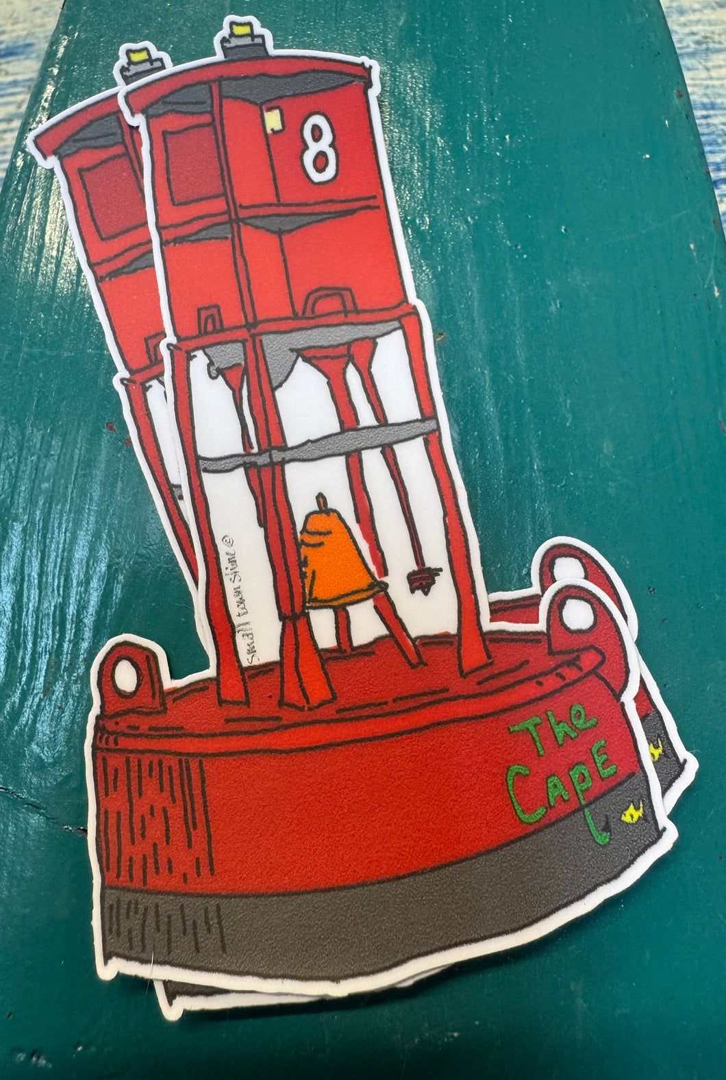 Bell buoy decal