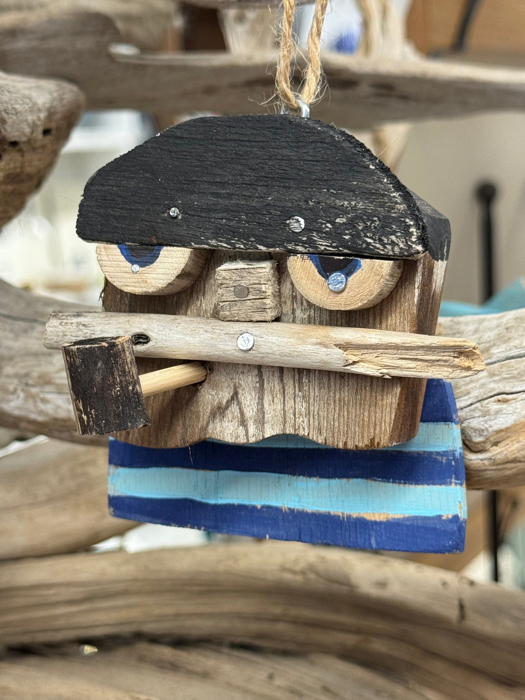 Mini old salt ornament-O8