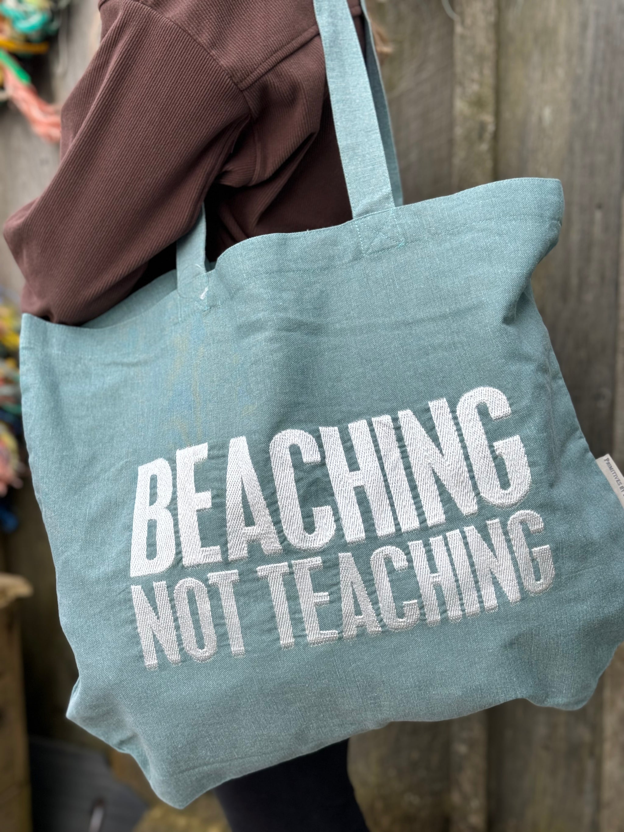 Beaching not teaching bag best sale