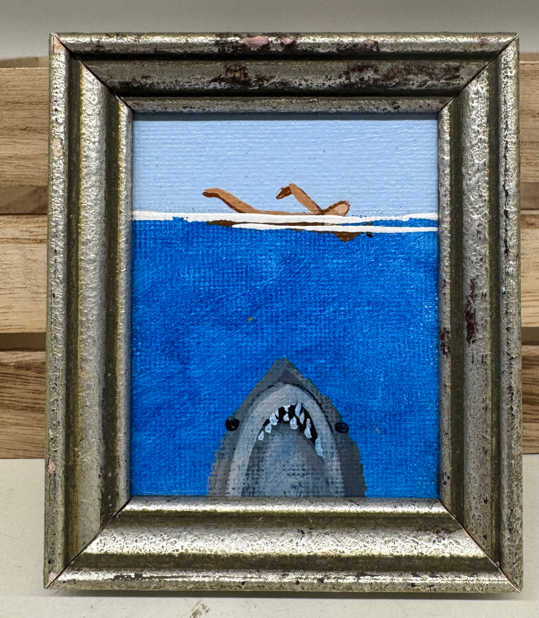 John Young jaws mini art-sf2w