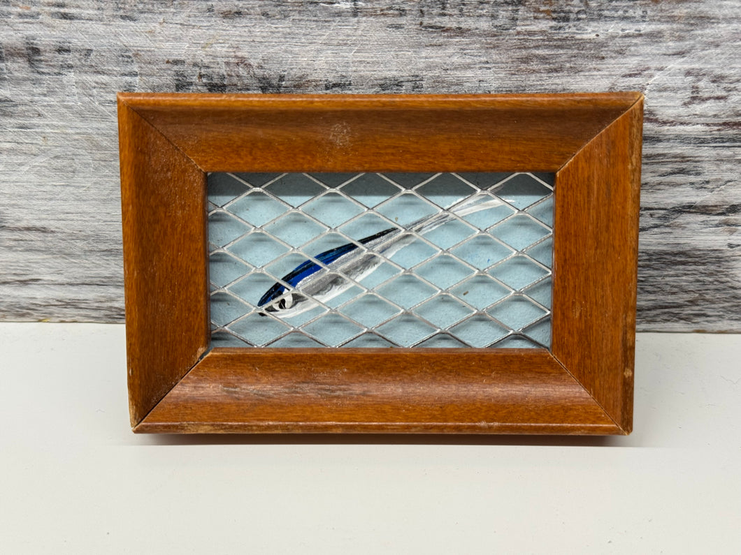 John Young minnow trap mini art-bf