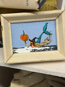 John young Halloween mermaid mini art-wf
