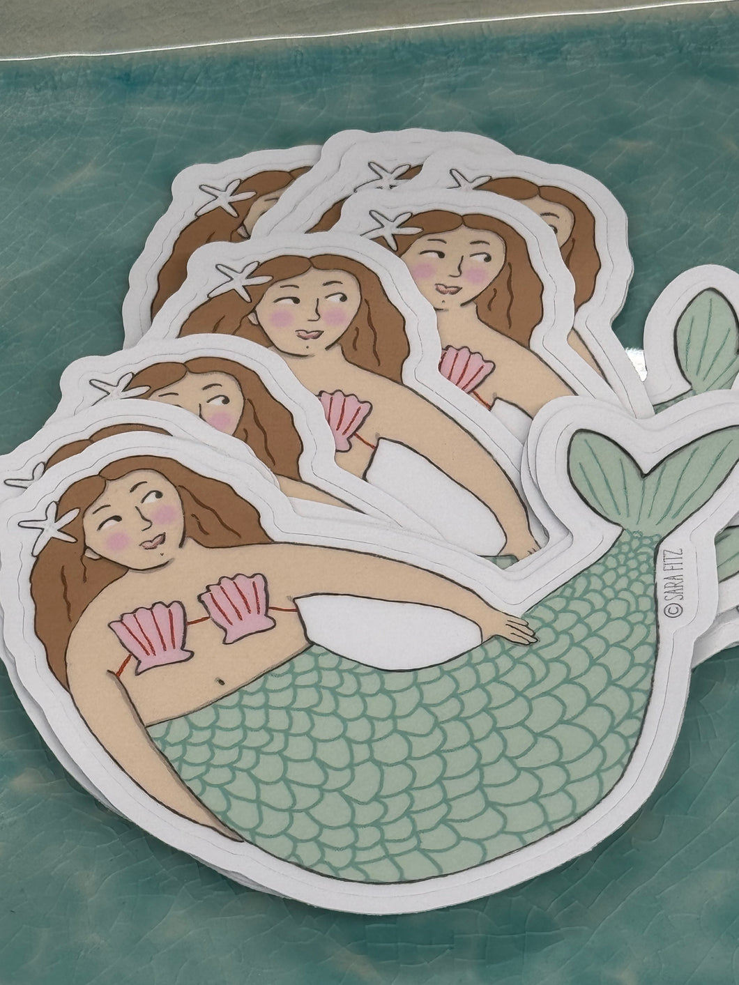 Mermaid decal