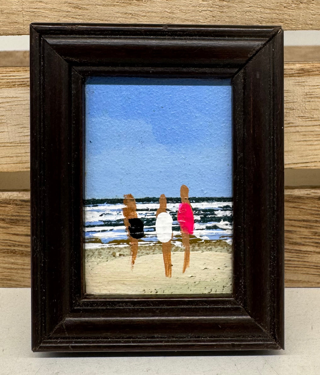 John Young beach people  mini art- blf
