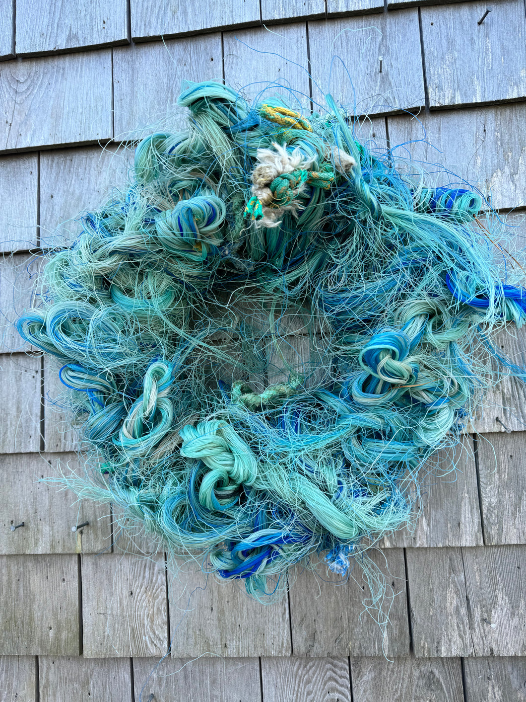 Lobster rope wreath-Nauset