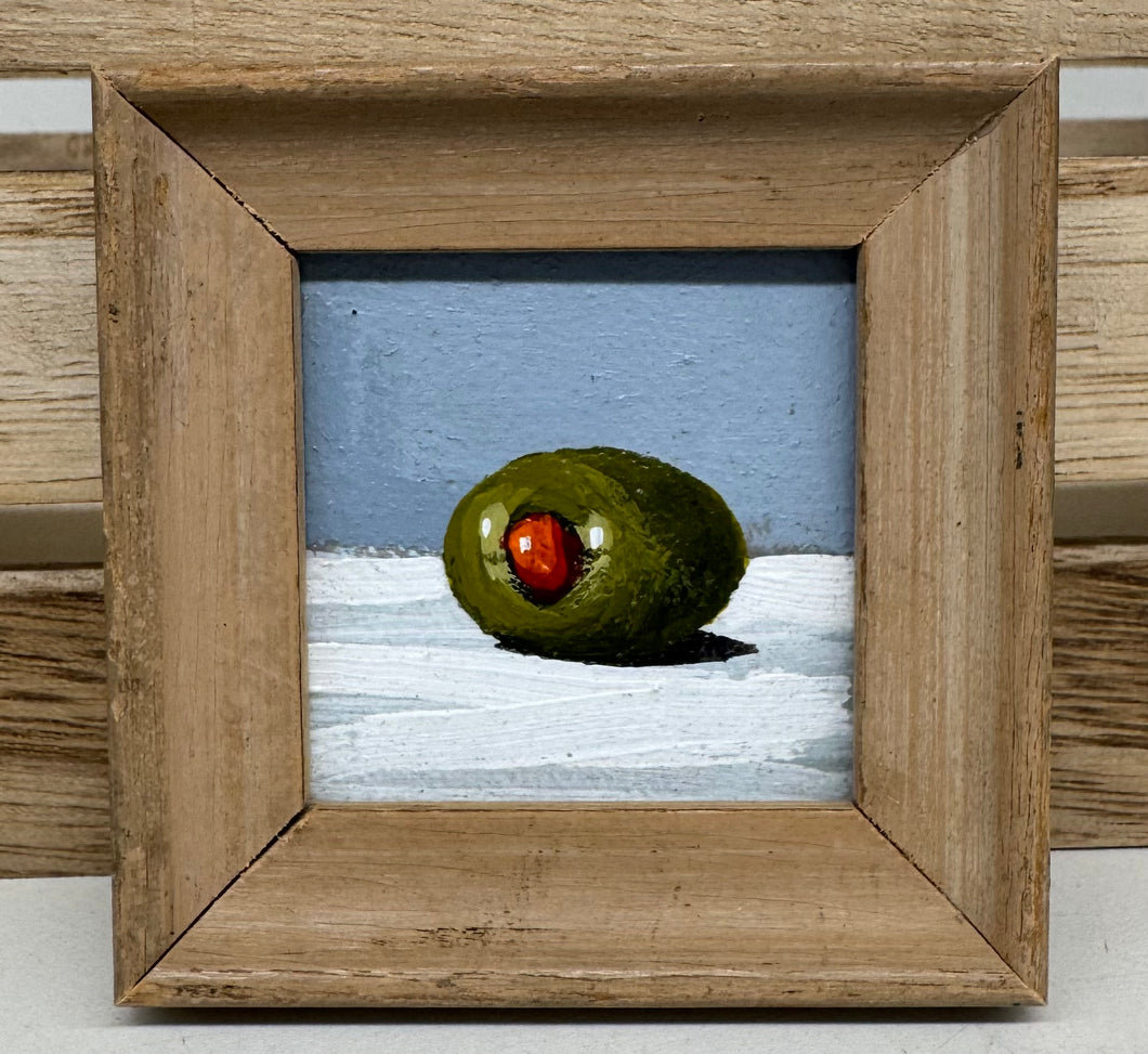 John Young olive mini art