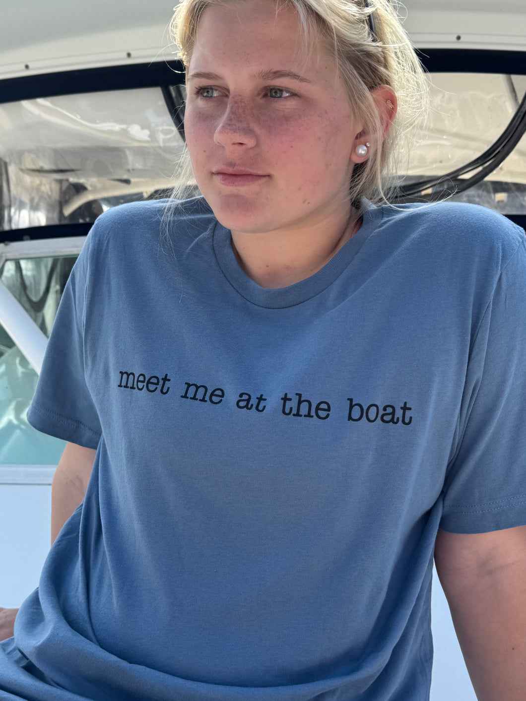Meet me at the boat tee