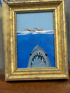 John Young jaws mini art- gf