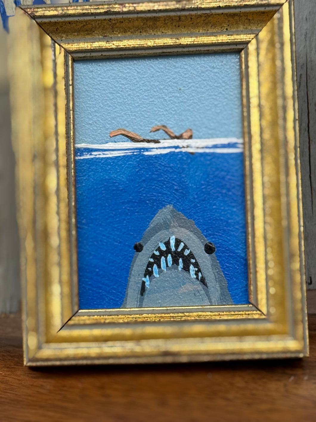 John Young jaws mini art- gf