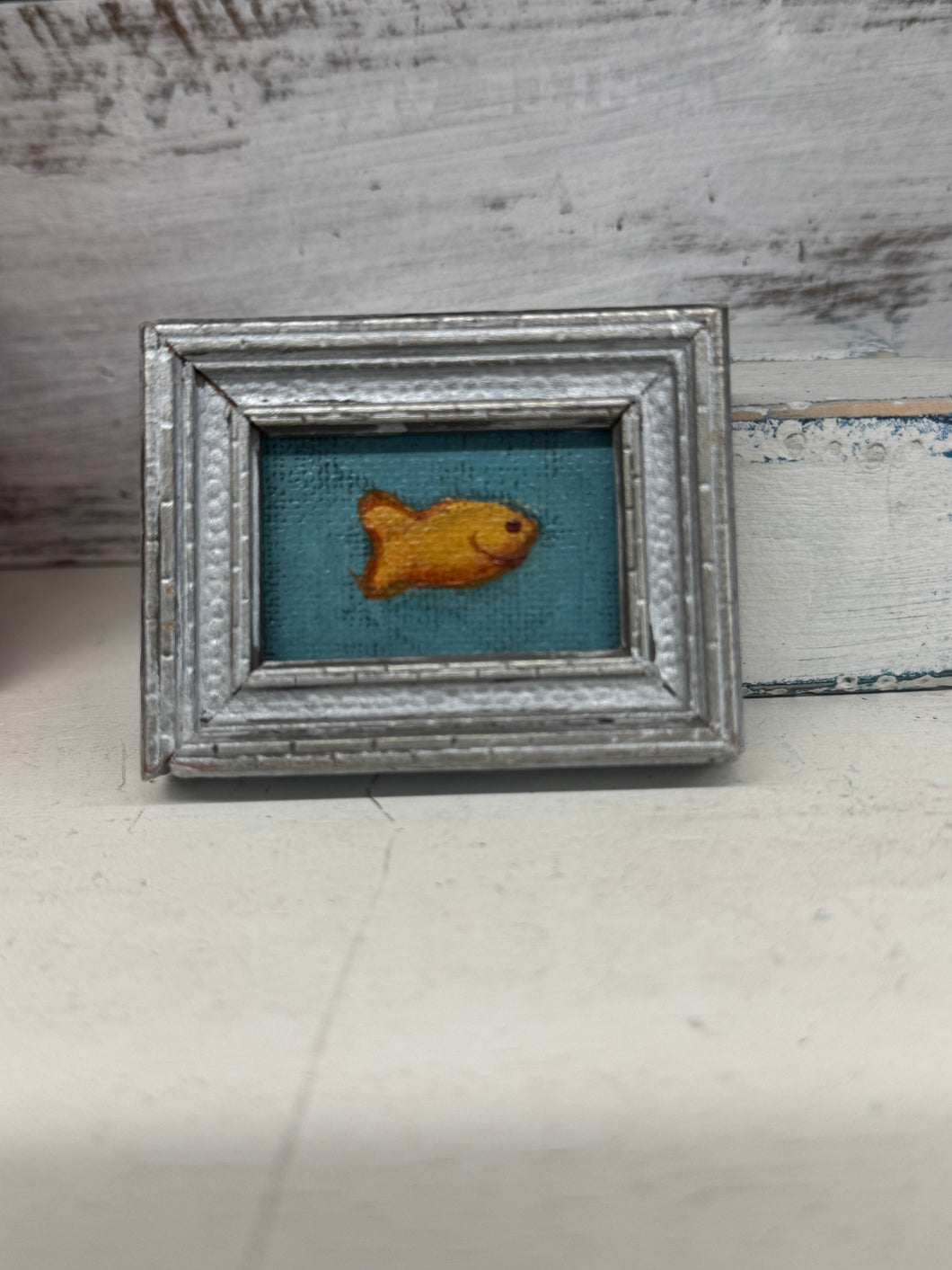 John. Young- goldfish mini art-sf