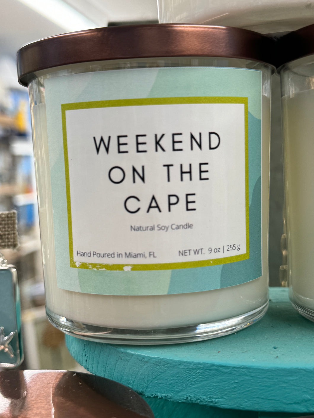 Weekend on the Cape candle