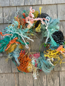 Lobster rope wreath- race point