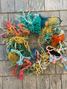 Lobster rope wreath-marconi