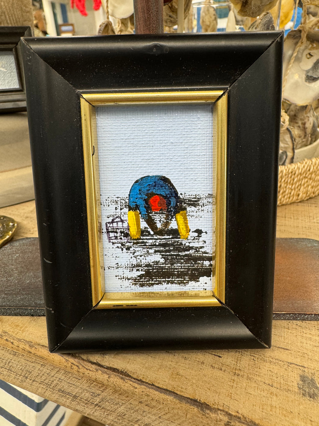 John Young shellfisherman mini art