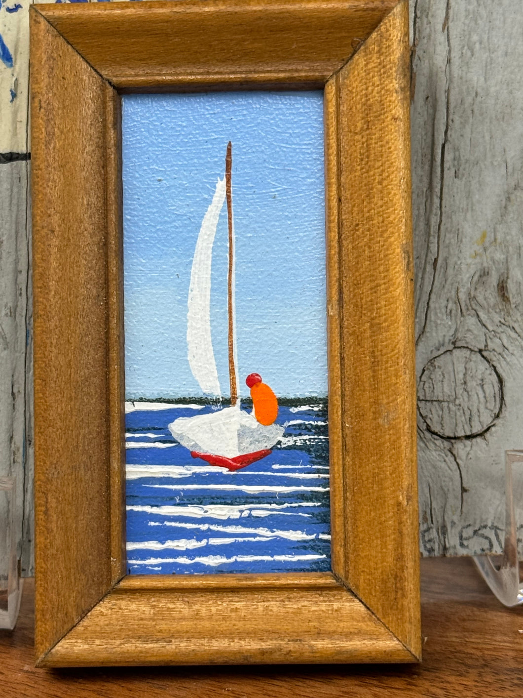 John Young- catboat mini art-bf