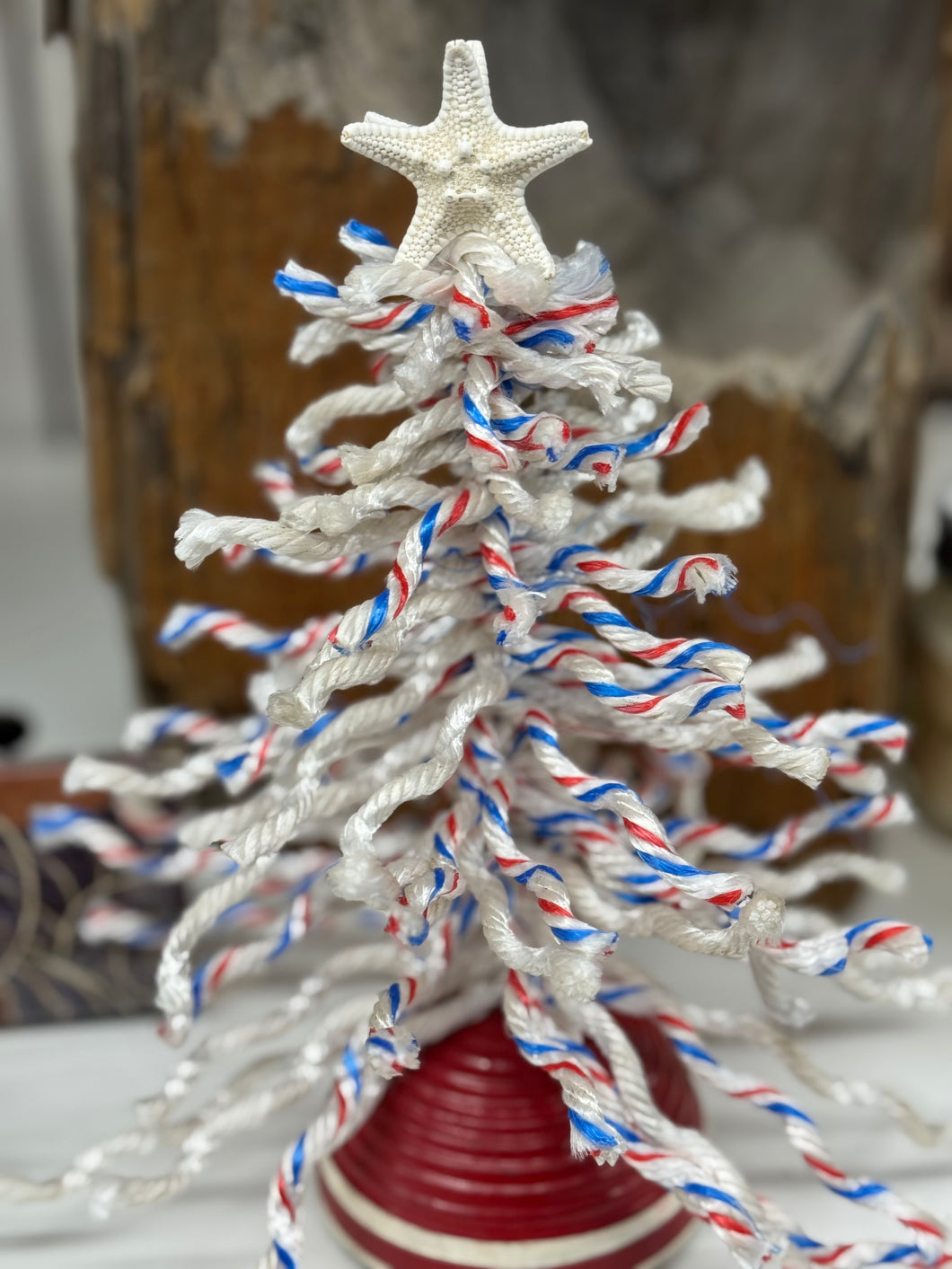 Lobster rope tree- rwb