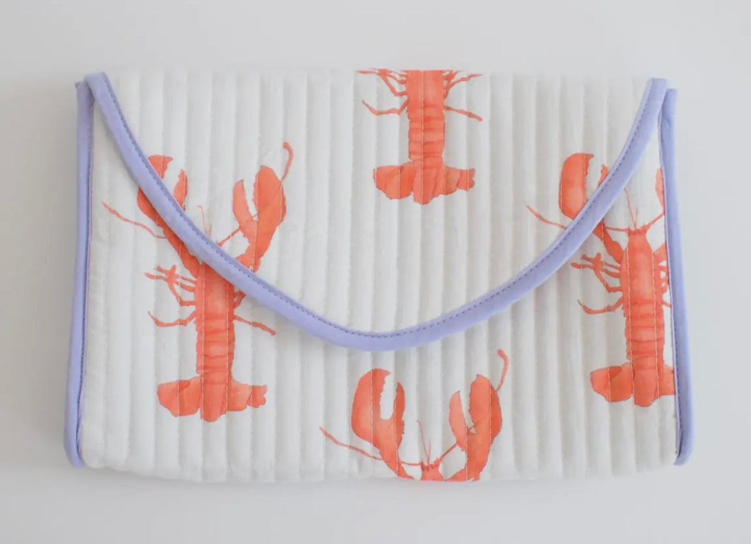 Lobster clutch purse