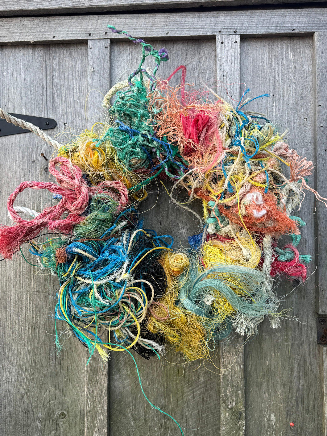 Lobster rope wreath- coast guard