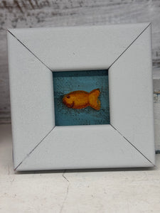 John Young goldfish mini art- wf