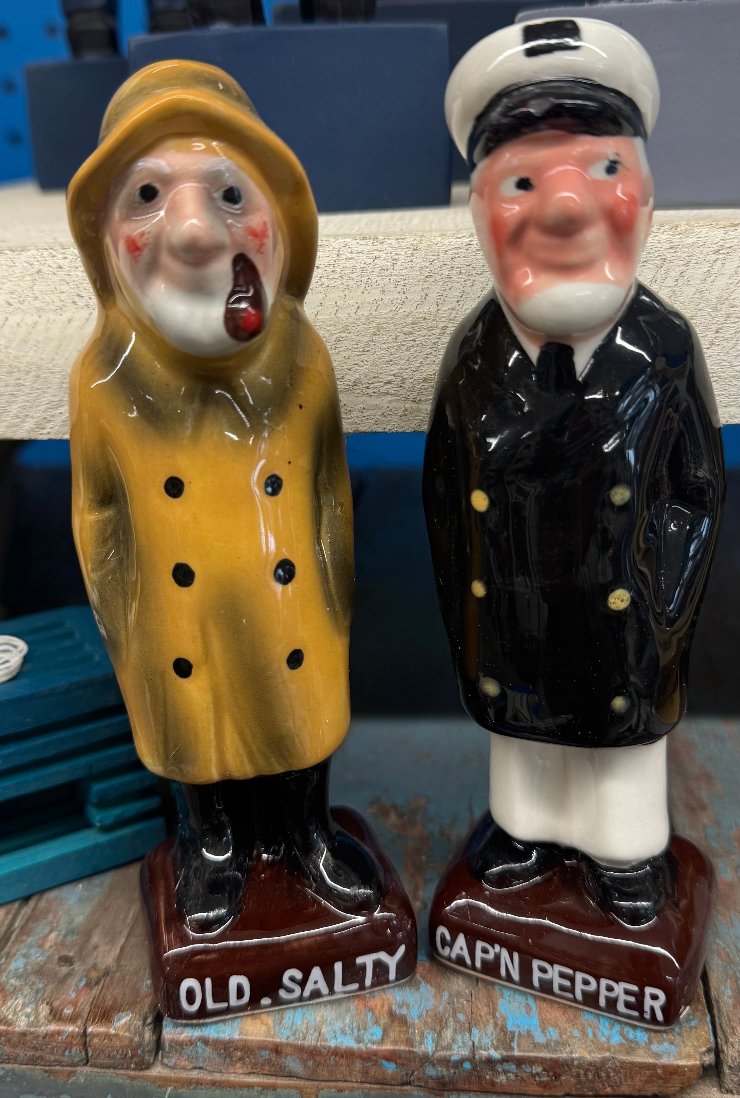 Old salty and Captain pepper salt and pepper shakers – Wellfleet