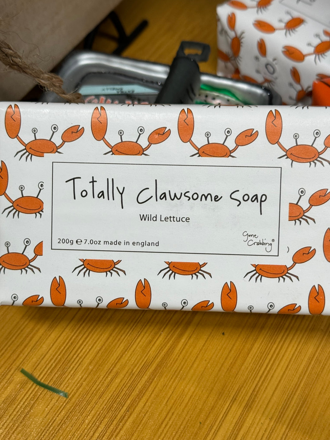 Totally clawsome soap