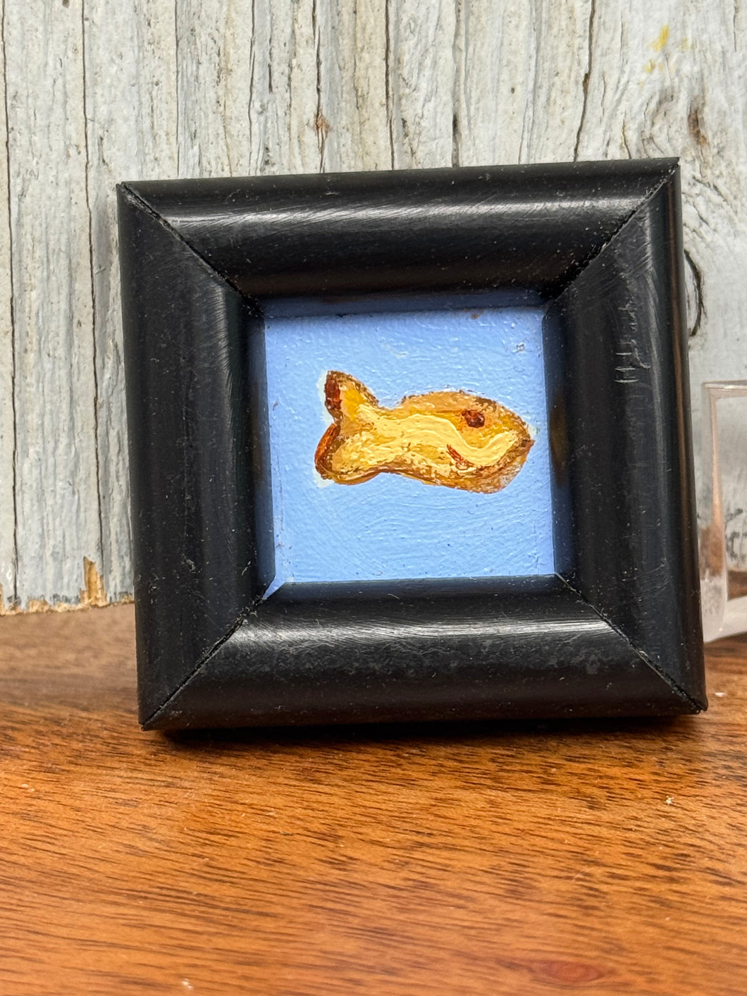 John Young goldfish mini art- blkfr
