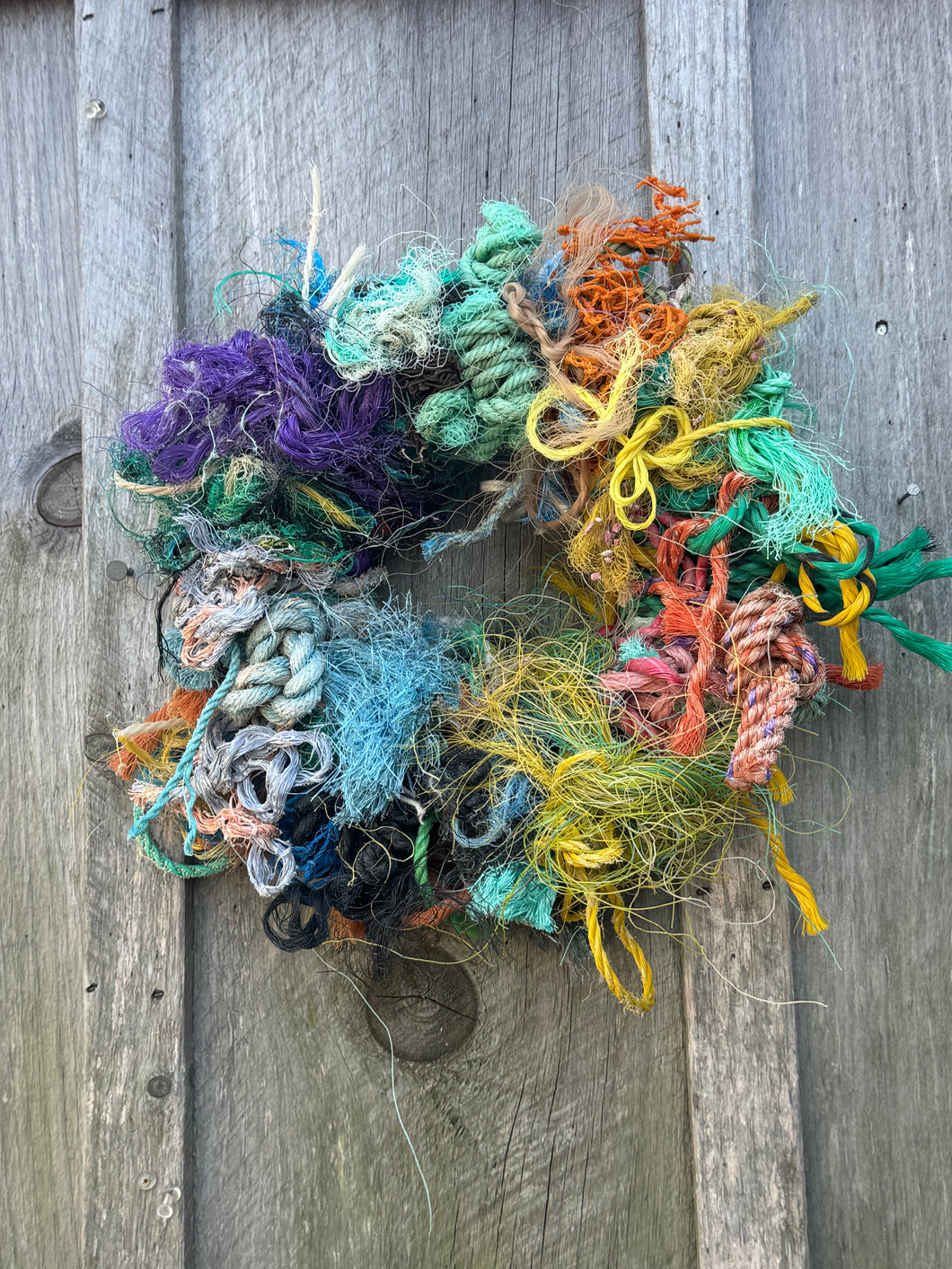 Lobster rope wreath- nauset