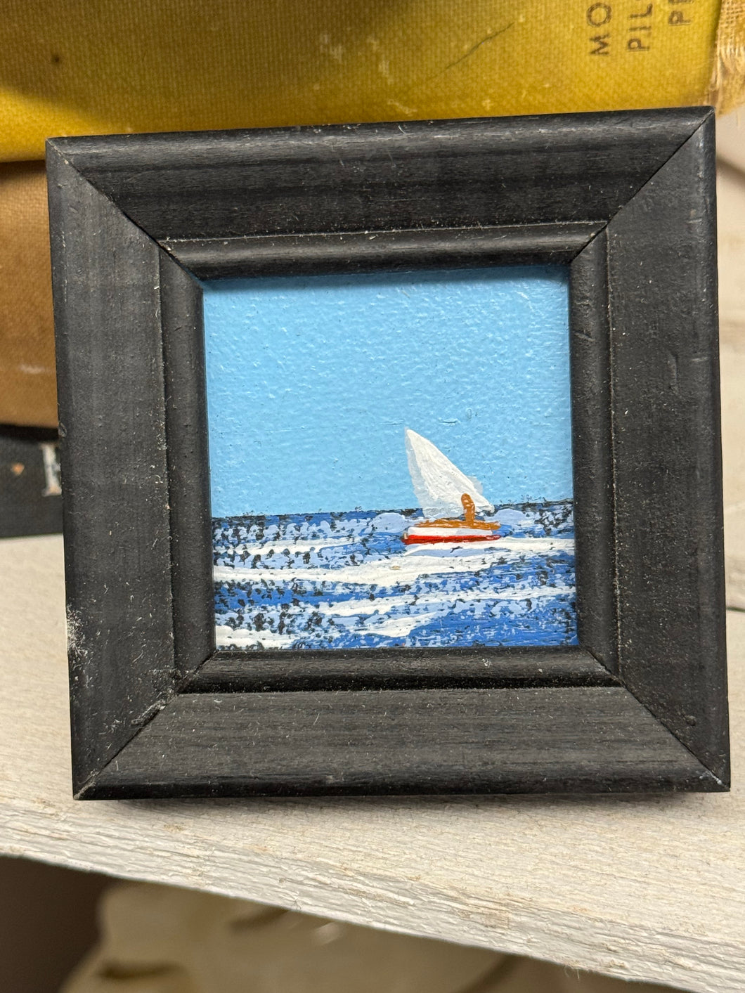 John Young sailboat mini art- prf