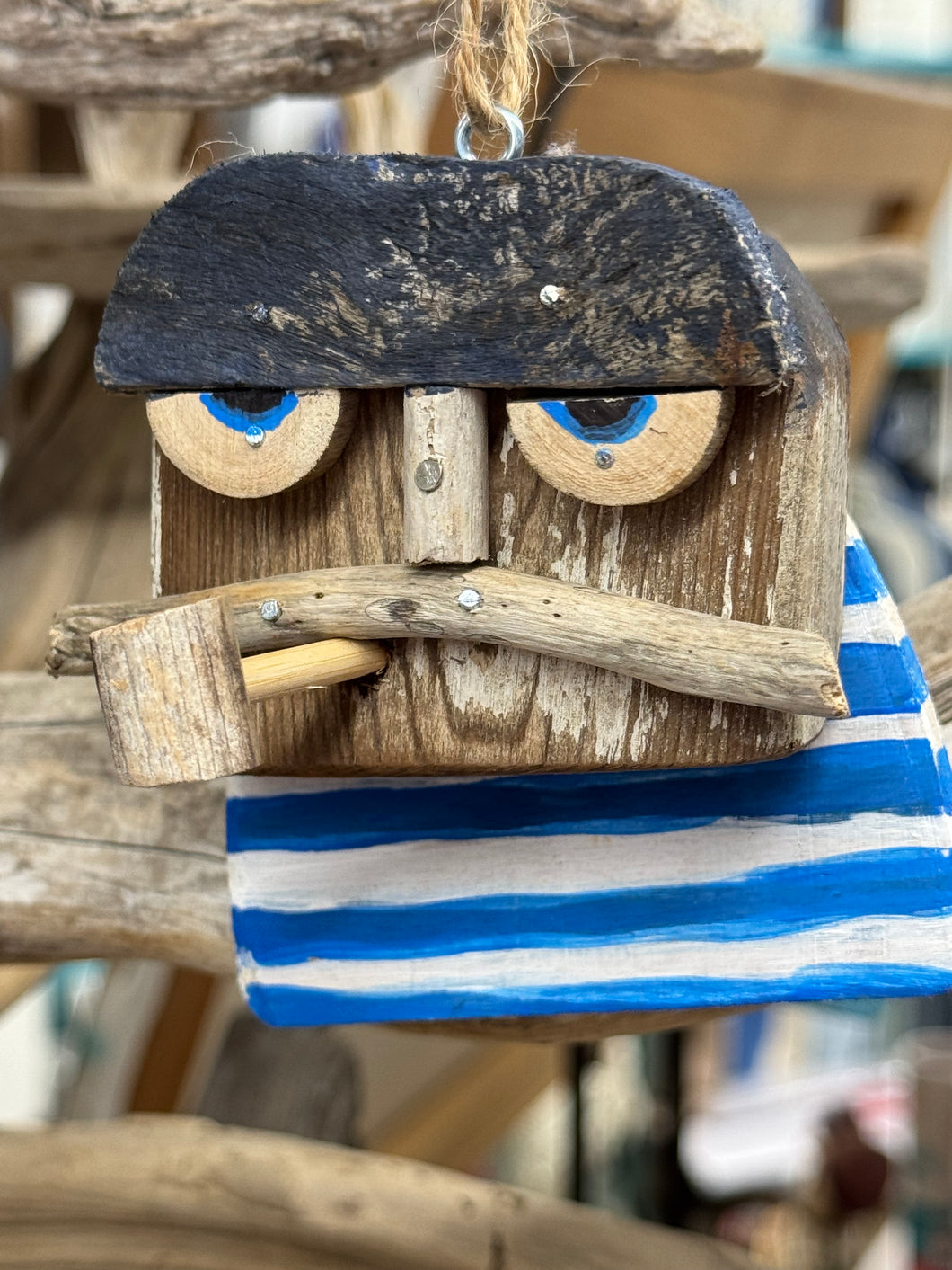 Mini old salt ornament- a8