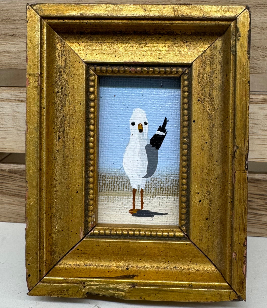John Young seagull mini art