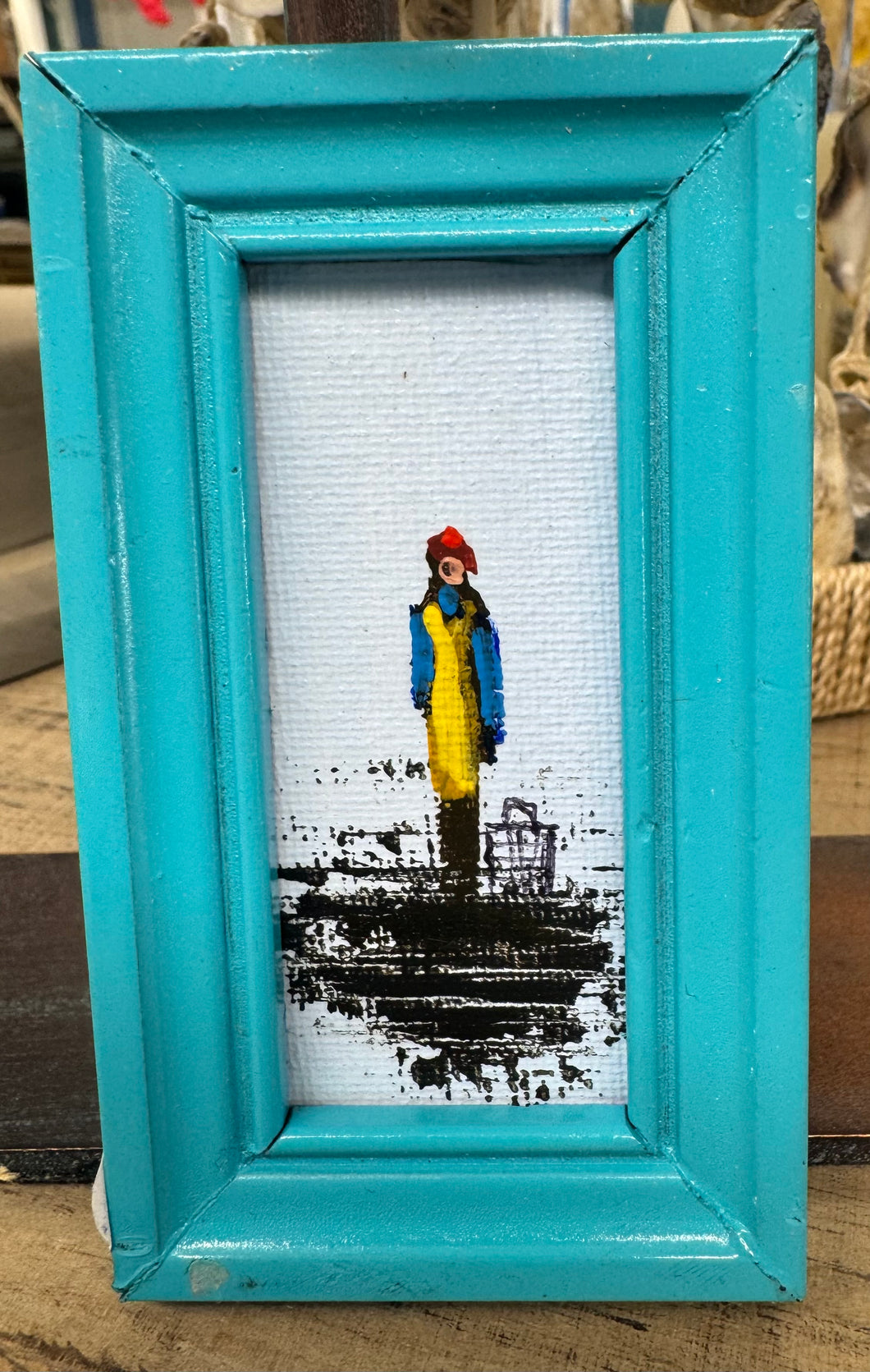 John Young shellfisherman mini art