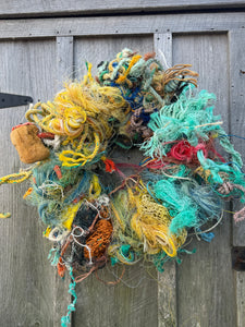 Lobster rope wreath- long point