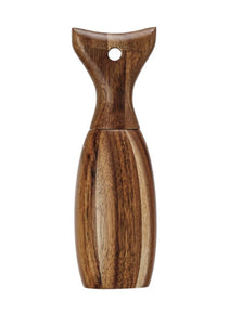 Acacia wood pepper/salt fish tail grinder