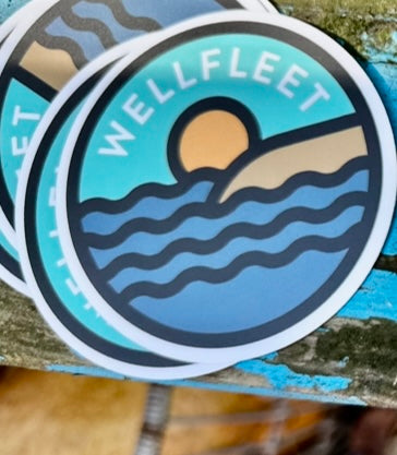 Wellfleet decal- waves