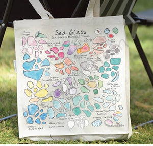 Seaglass tote bag