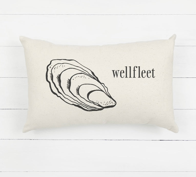 Wellfleet oyster pillow