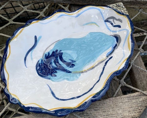 Oyster serving dish